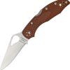 Byrd Meadowlark 2 Lockback Brown FRN Folding Knife
