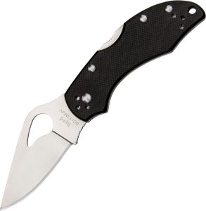 Byrd Robin 2 Lockback Folding Knife 8Cr13MoV Black G-10