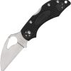 Byrd Robin 2 Lockback Black Folding Knife 8Cr13MoV Serrated