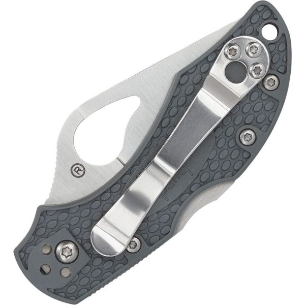 Byrd Robin 2 Lockback Gray Clip Point Folding Knife
