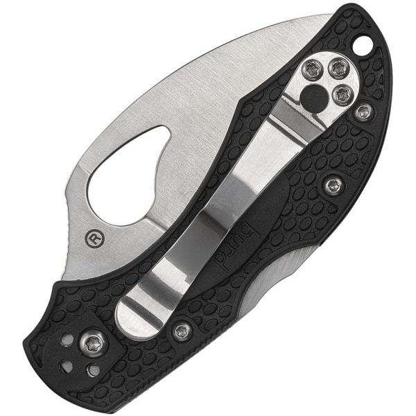 BY10SBKWC2_add_01.jpg Byrd Robin 2 Lockback Black Folding Knife 8Cr13MoV Serrated