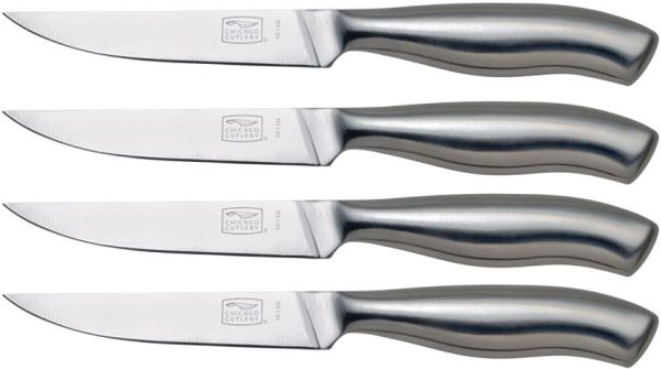 C01394.jpg Chicago Cutlery Insignia Steak Knife Set 4 Piece Satin Finish