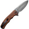 Civivi Mini Praxis Damascus Wood Linerlock