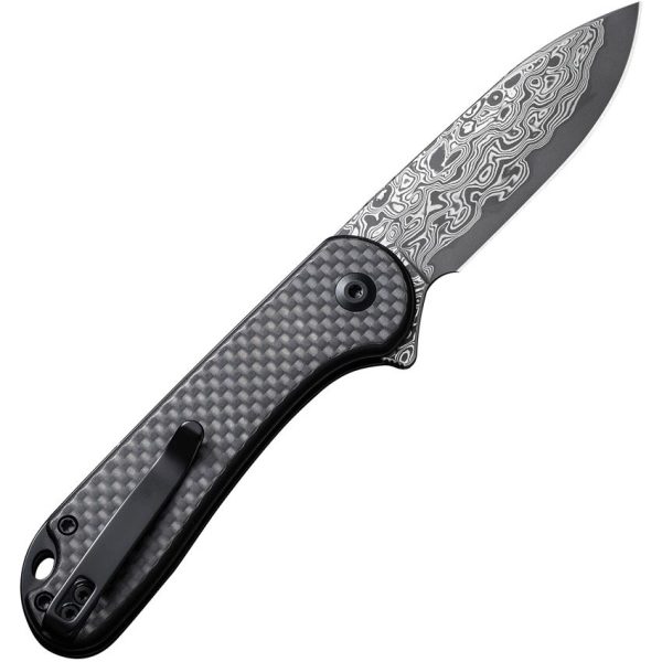 C18062PBDS1_add_02.jpg Civivi Elementum II Damascus Button Lock - Carbon Fiber