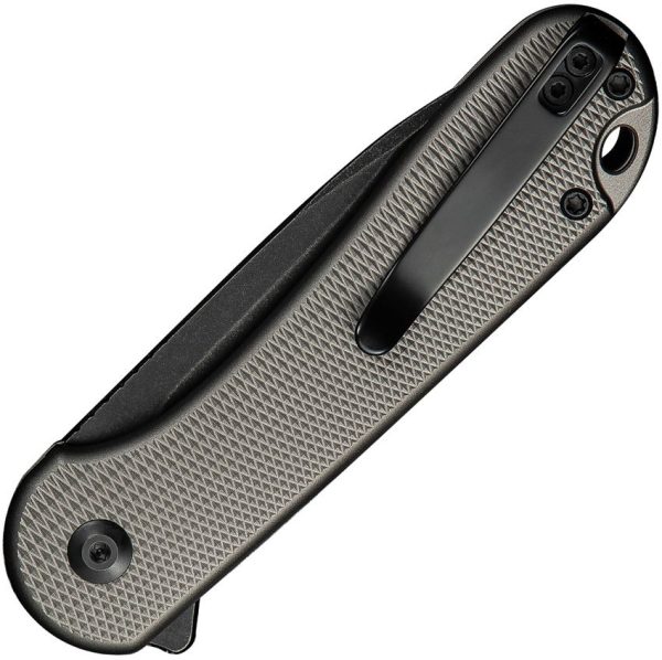 Civivi Elementum II Nitro V Button Lock - Gray Aluminum