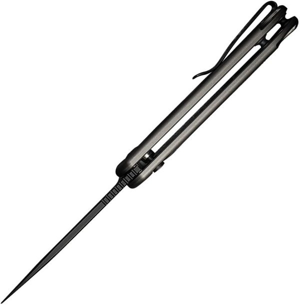 Civivi Elementum II Nitro V Button Lock - Gray Aluminum