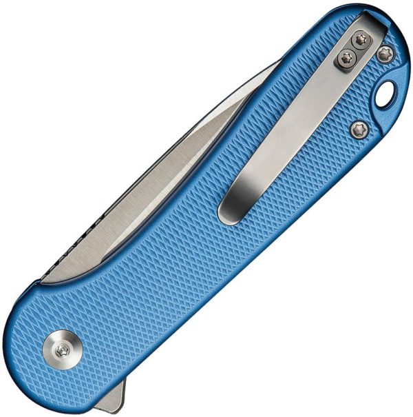 Civivi Elementum II Nitro V Button Lock - Blue Aluminum