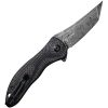 Civivi Synergy3 Damascus Linerlock - Carbon Fiber Tanto Blade