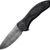 Civivi Synergy3 Damascus Linerlock - Carbon Fiber Handle
