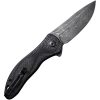 Civivi Synergy3 Damascus Linerlock - Carbon Fiber Handle