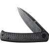 C21025BDS1_add_04.jpg Civivi Cetos Framelock Folding Knife 3.5" Damascus Carbon Fiber