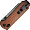 Civivi Yonder Damascus Crossbar Lock - Wood Handle