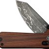 Civivi Yonder Damascus Crossbar Lock - Wood Handle