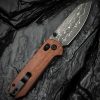 Civivi Yonder Damascus Crossbar Lock - Wood Handle