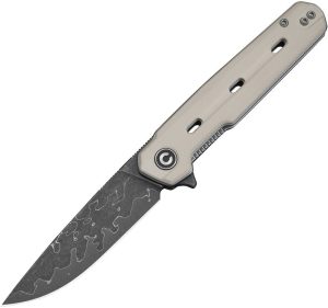 Civivi Navo Linerlock Damascus Ivory G10