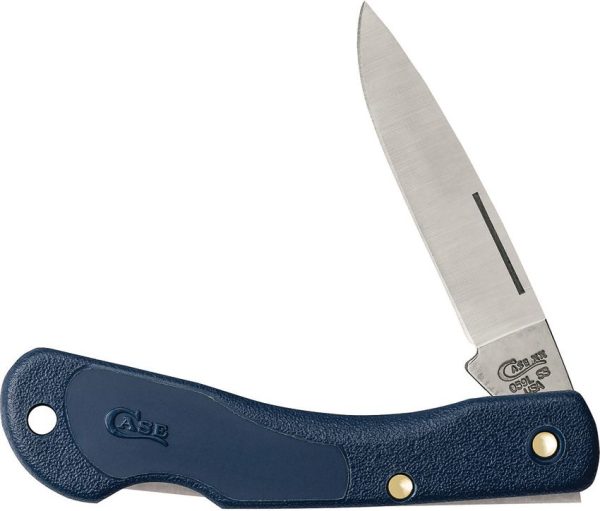 CA02392.jpg Case Cutlery Lightweight Lockback Blue - Satin Stainless
