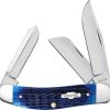 Case Cutlery Sowbelly Corn Cob Blue - Triple Blade