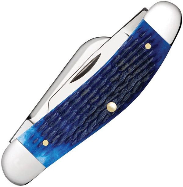 Case Cutlery Sowbelly Corn Cob Blue - Triple Blade