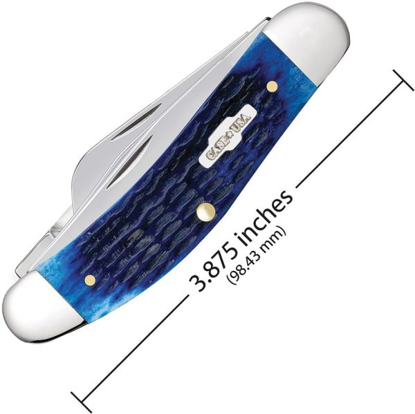 Case Cutlery Sowbelly Corn Cob Blue - Triple Blade