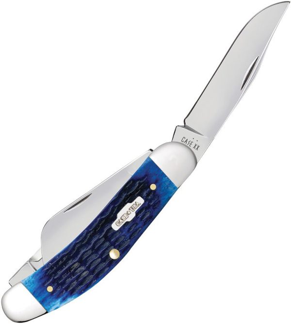 Case Cutlery Sowbelly Corn Cob Blue - Triple Blade