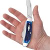 Case Cutlery Sowbelly Corn Cob Blue - Triple Blade