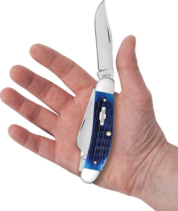 Case Cutlery Sowbelly Corn Cob Blue - Triple Blade