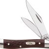 Case Cutlery Peanut Brown Delrin Folding Knife