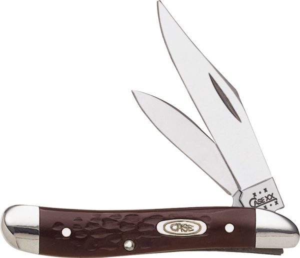 Case Cutlery Peanut Brown Delrin Folding Knife