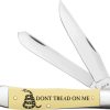Case Cutlery Trapper Yellow Synthetic Folding Knife