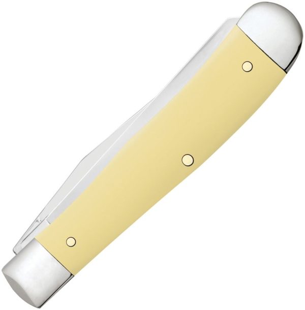 Case Cutlery Trapper Yellow Synthetic Folding Knife