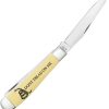 Case Cutlery Trapper Yellow Synthetic Folding Knife