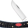 Case Cutlery Sod Buster Jr Navy Bone