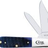 Case Cutlery Barlow Navy Blue Rogers Folding Knife