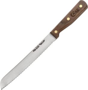 Case Cutlery Bread Slicer Serrated Walnut 8 inch