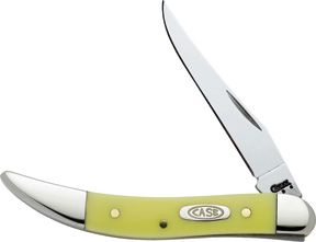Case Cutlery Small Texas Toothpick Yellow Chrome Vanadium