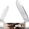 Case Cutlery Baby Butterbean Red Stag Folding Knife