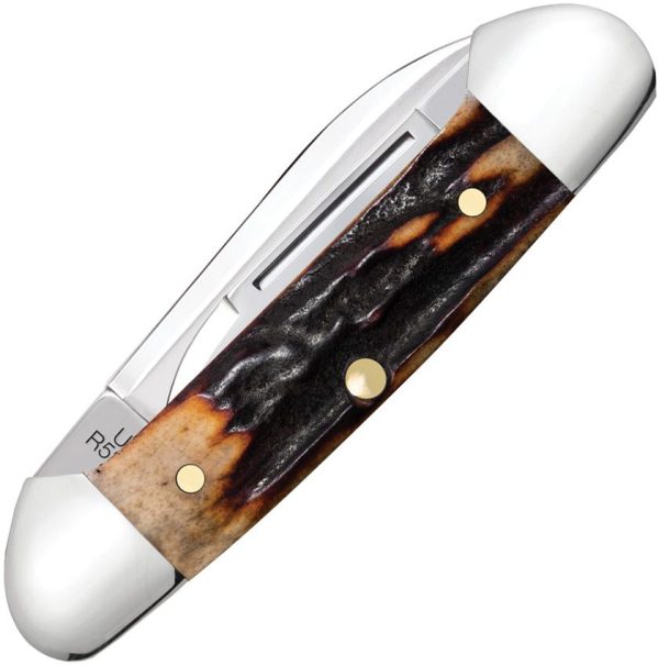 Case Cutlery Baby Butterbean Red Stag Folding Knife