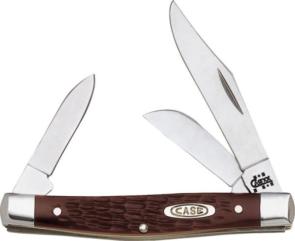 Case Cutlery Stockman Brown Delrin Surgical Steel