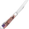 Case Cutlery Trapper Patriotic Folding Knife 4.13" Closed White