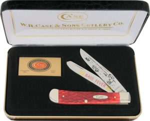 Case Cutlery Bass Fever Trapper Red Bone Limited