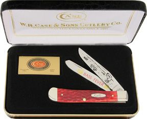 Case Cutlery Bass Fever Trapper Red Bone Limited
