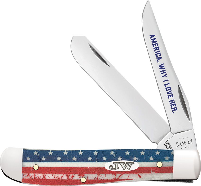 Case Cutlery John Wayne Mini Trapper Folding Knife