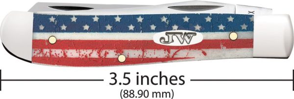 Case Cutlery John Wayne Mini Trapper Bone