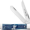 CA10720.jpg Case Cutlery John Wayne Mini Trapper - Blue Bone