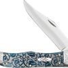 Case Cutlery Folding Hunter Med Blue - Bone Handle