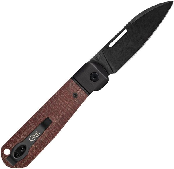 Case Cutlery Highbanks Revoindie - Red Burlap CPM-20CV