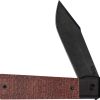 Case Cutlery Longhouse Linerlock - DLC CPM-20CV Red Burlap