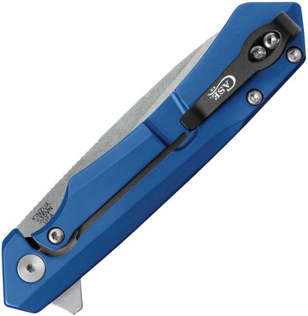 Case Cutlery Kinzua S35VN Linerlock - Blue Anodized