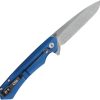 Case Cutlery Kinzua S35VN Linerlock - Blue Anodized
