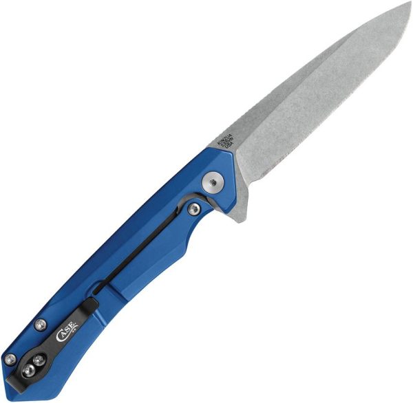 Case Cutlery Kinzua S35VN Linerlock - Blue Anodized